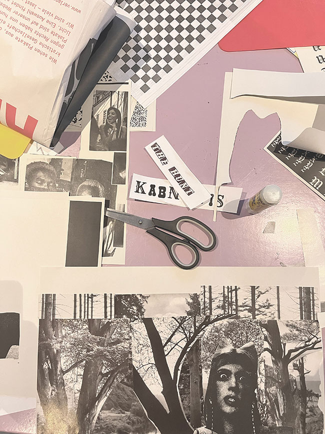 DIY Cover Artwork – analoges Collagieren