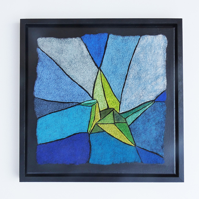 Von der Linie zum Filzrelief