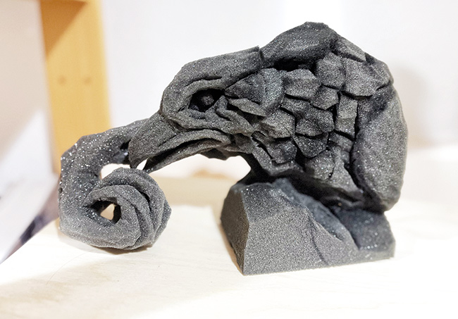 Fabelhafte Wesen – Skulpturen aus Schaumstoff